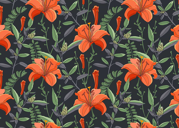Spring Floral Pattern 07