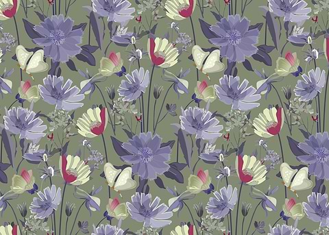 Spring Floral Pattern 01