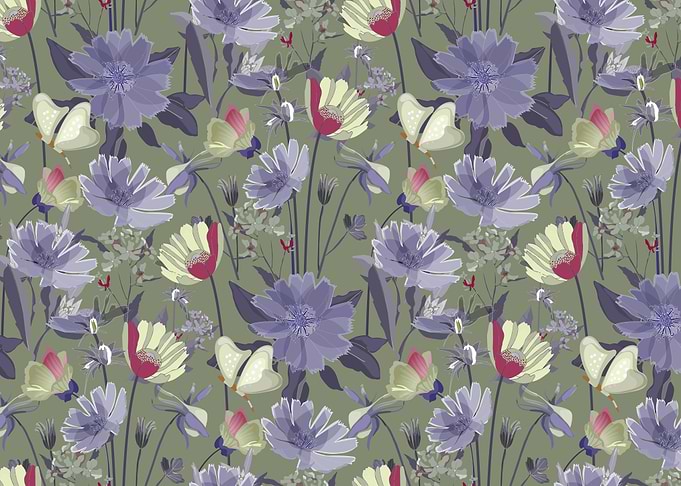 Spring Floral Pattern 01