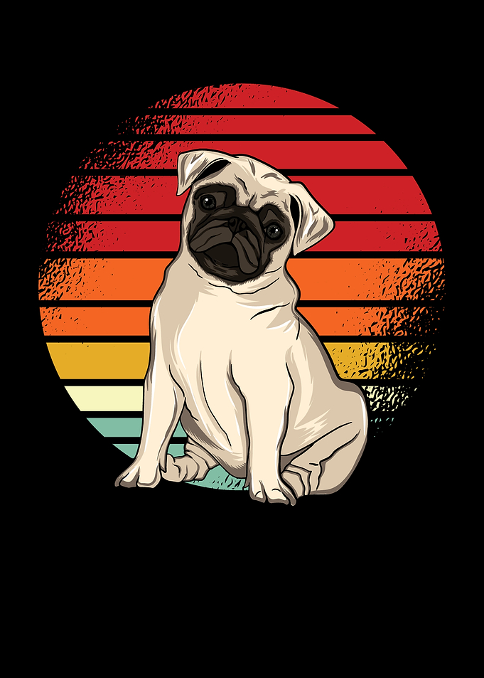 Mops Retro