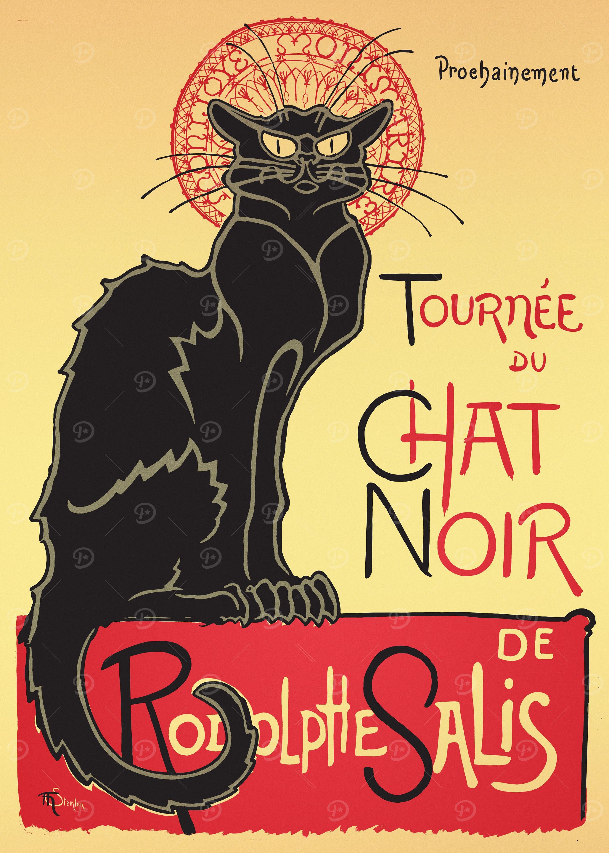 Le Chat Noir black cat