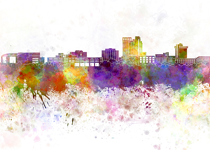 Bridgeport skyline