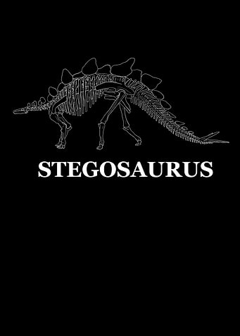 Dinosaurier Fossil Skelett