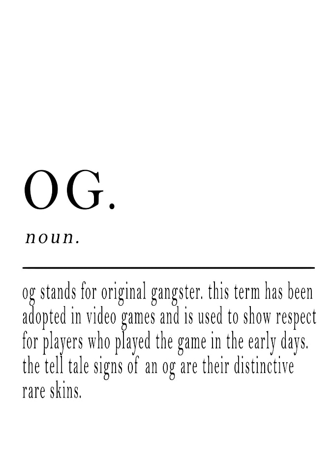 Og Definition