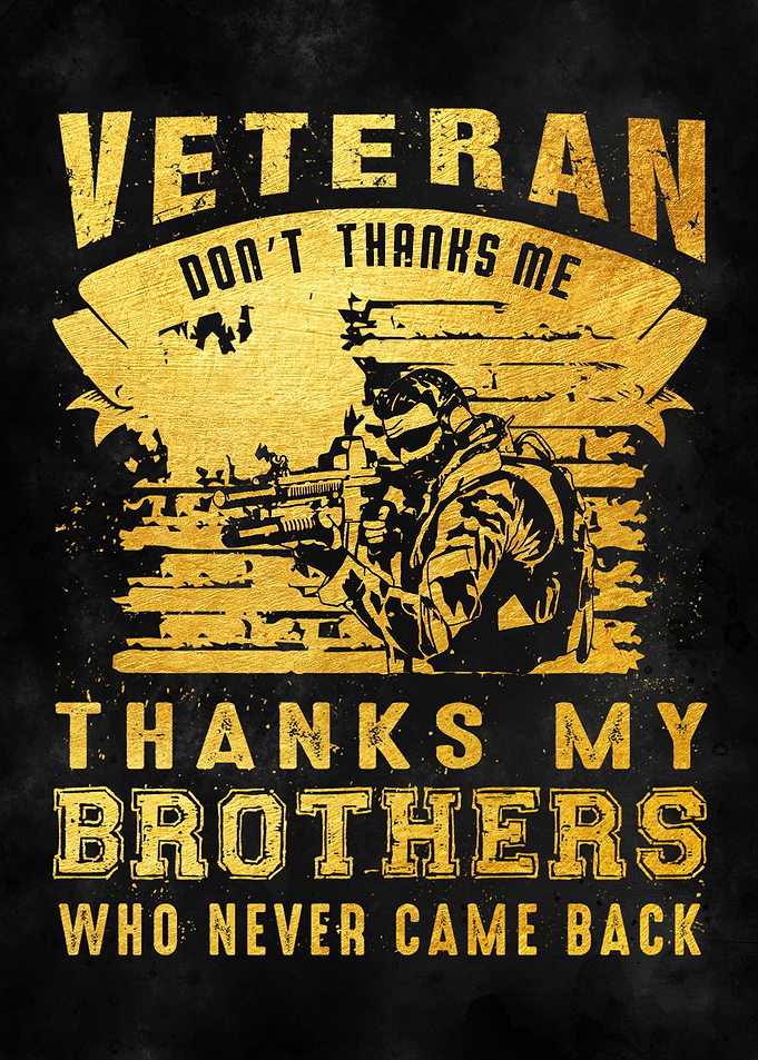 Veteran do not thanks me