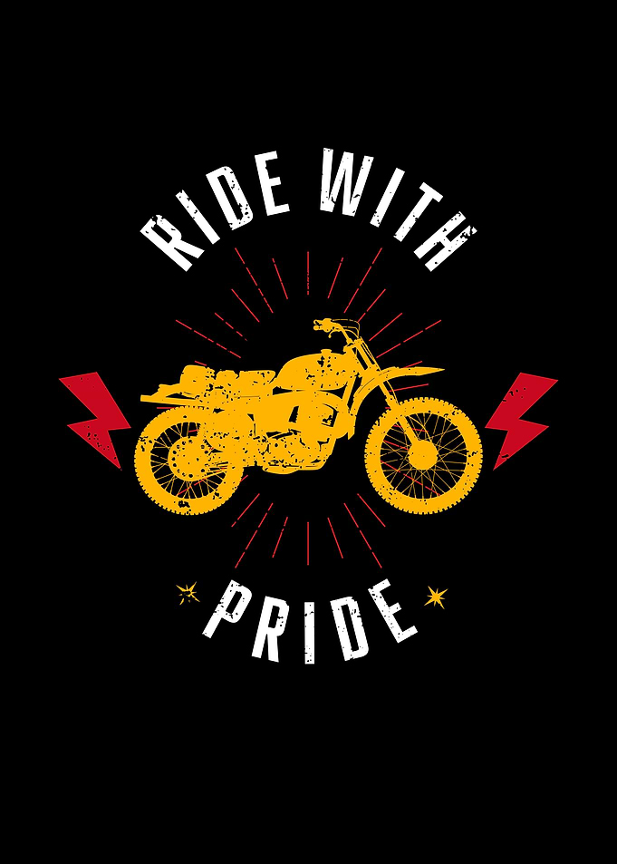 Motorcyclist Proud Biker