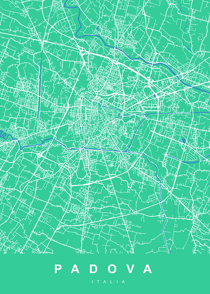 PADOVA Map ITALY