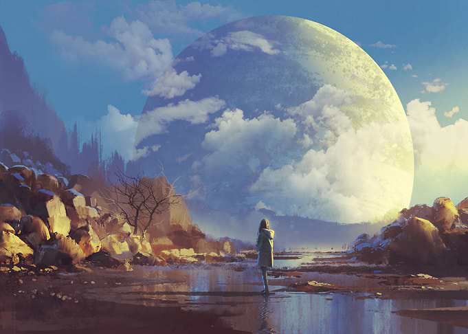 Giant unknown planet
