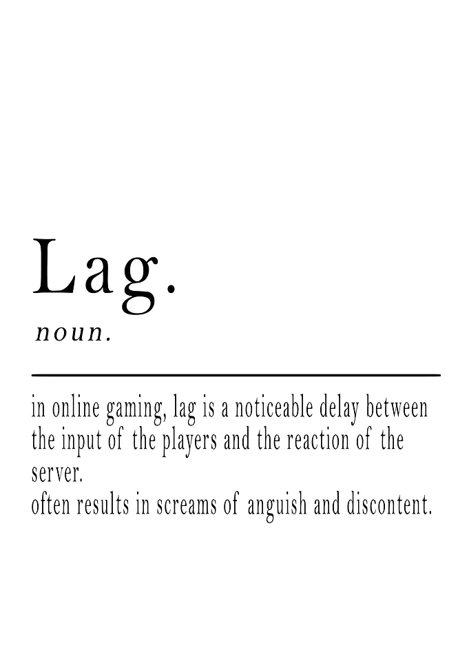 Lag Definition