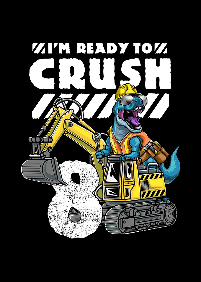 8th Birthday TRex Excavat