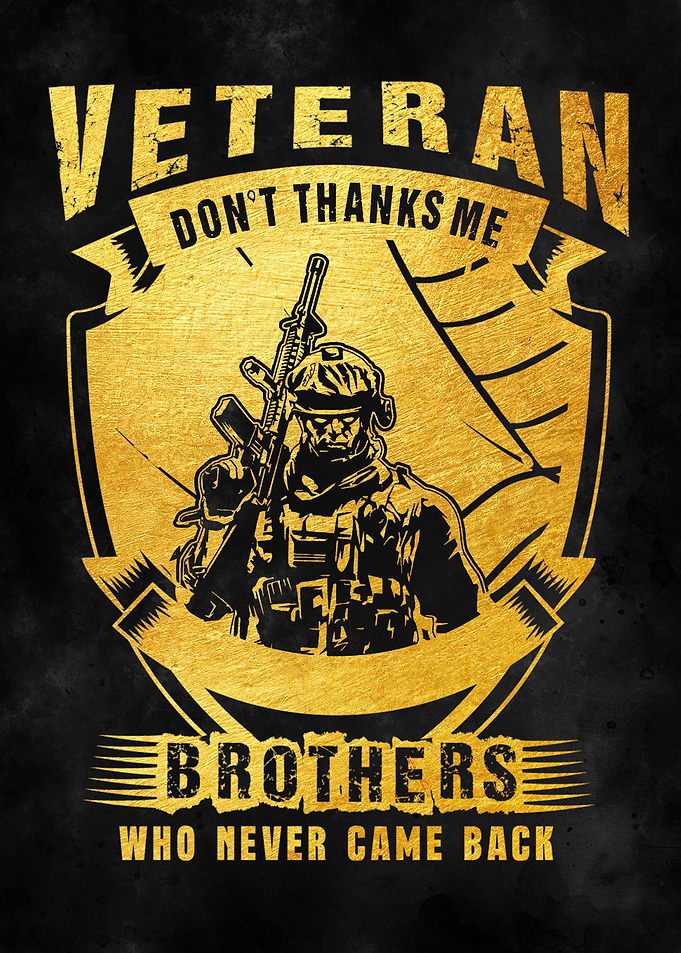 Veteran do not thanks me
