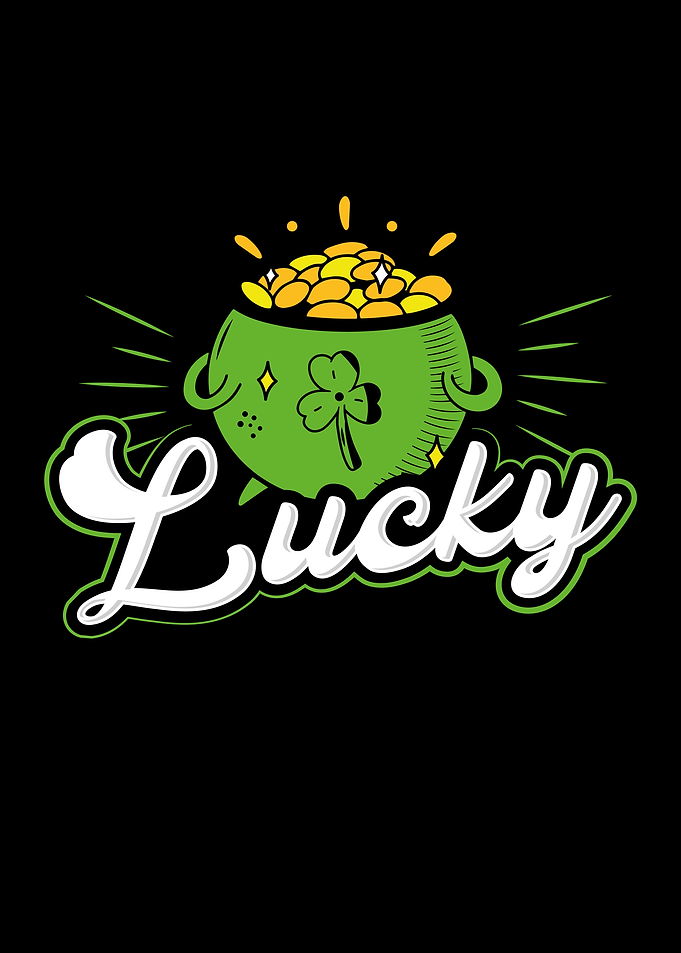 Lucky pot of gold