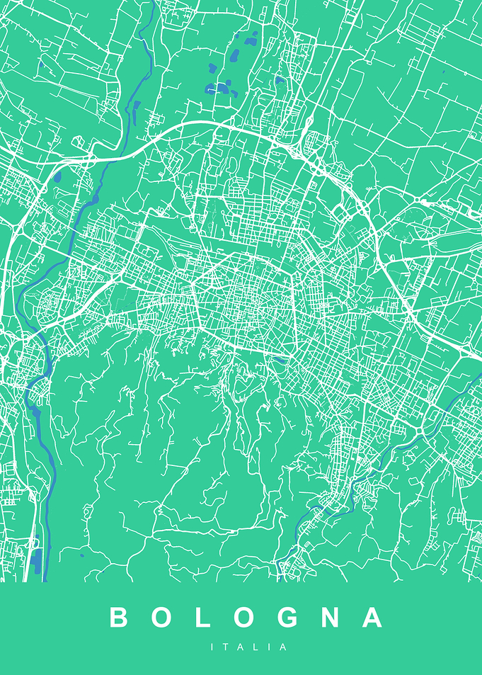 BOLOGNA Map ITALY