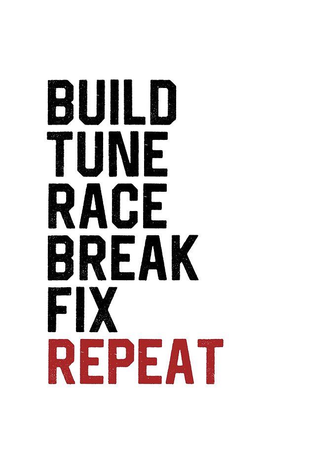 Build Tune Race Break Fix
