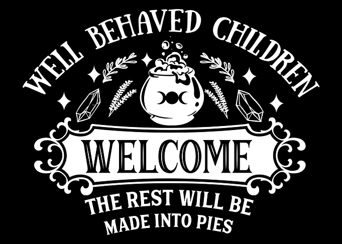 Funny Witches Kitchen Sign
