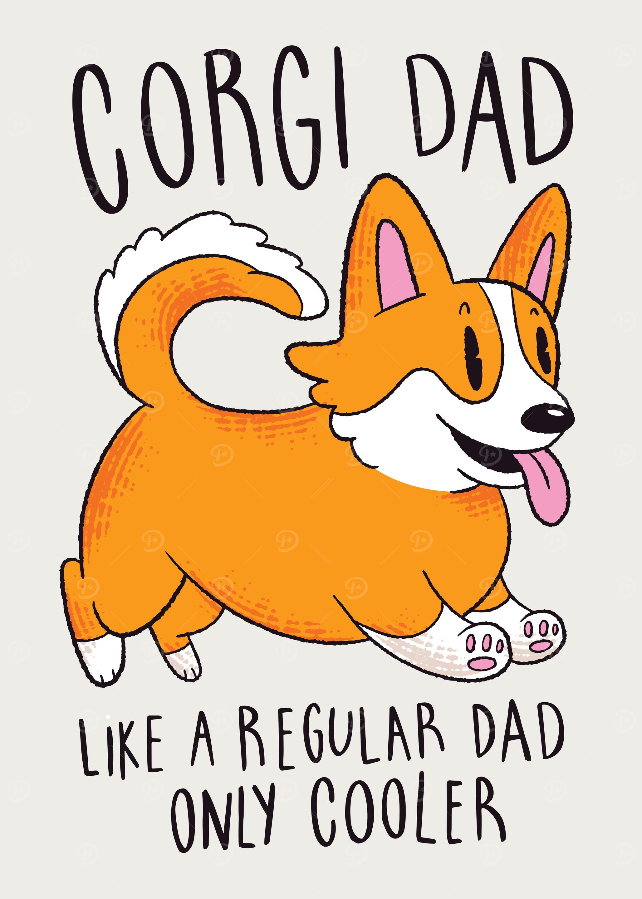 Corgi dad