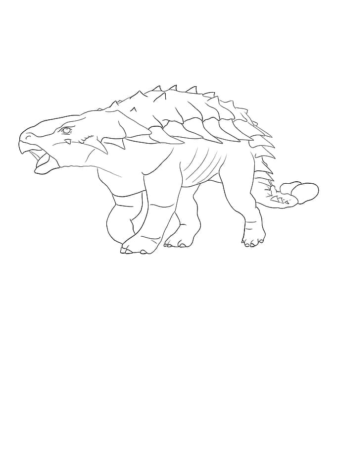 Dinosaurier Fossil Skelett