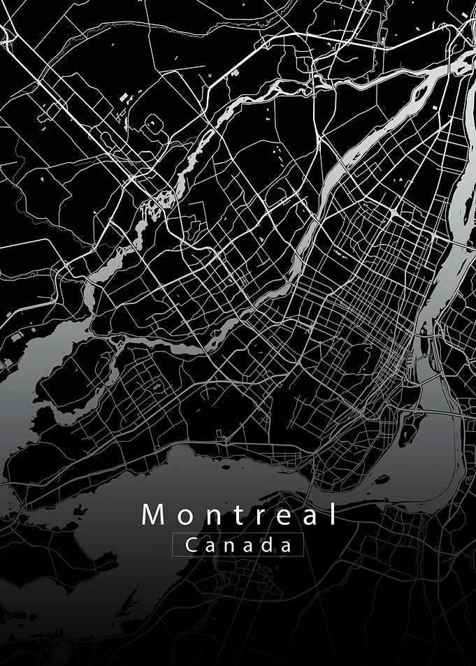 Montreal CIty Map