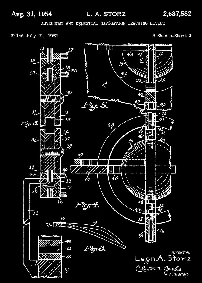 Celestia 1954 patent