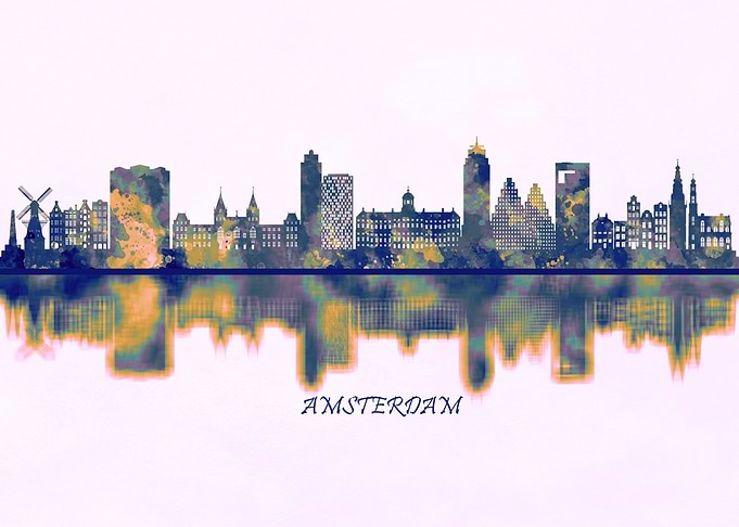 Amsterdam Skyline