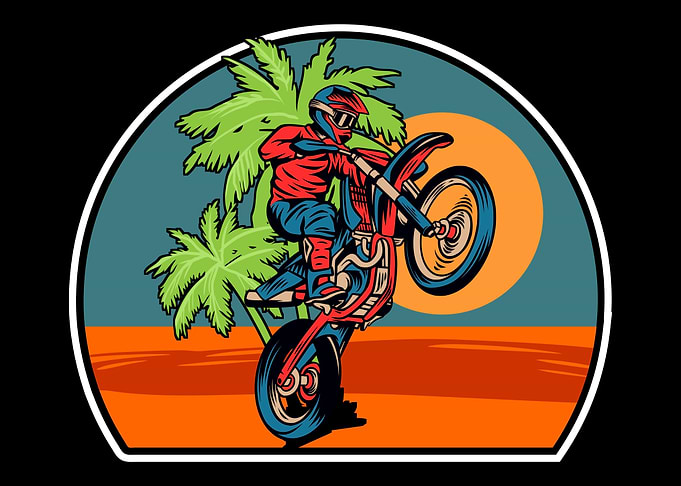 Retro Dirt Bike MX