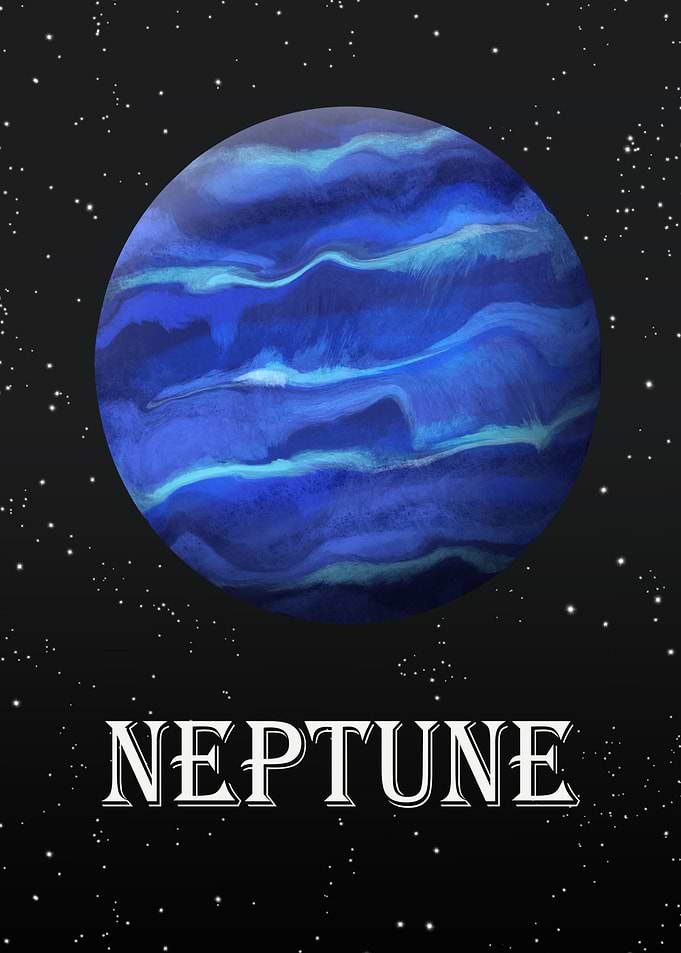 The navy blue Neptune