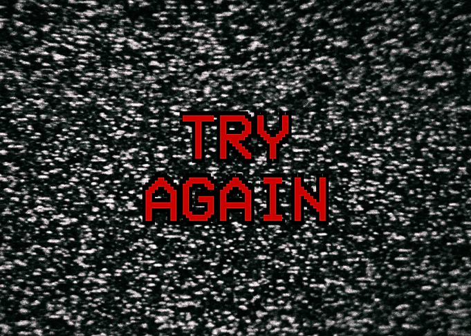 TV noise OSD try again