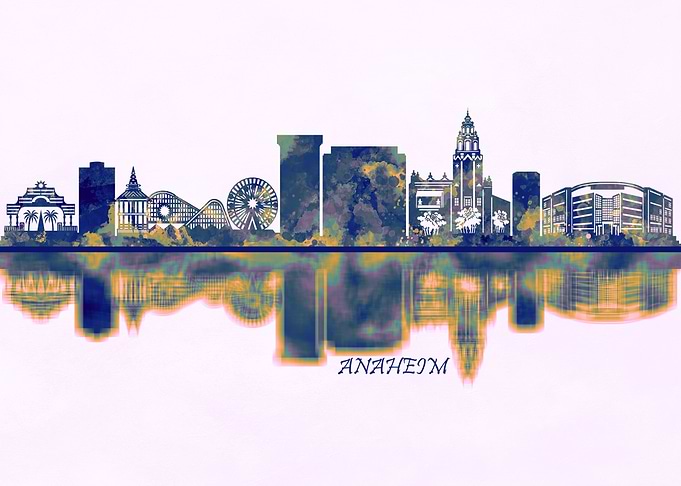 Anaheim Skyline