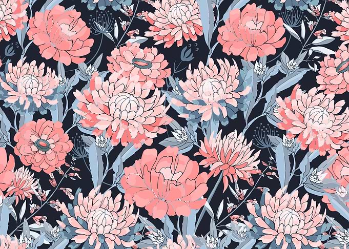 Spring Floral Pattern 51