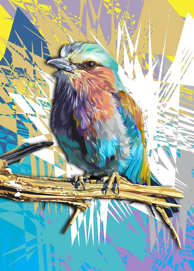 Bird on tree 2