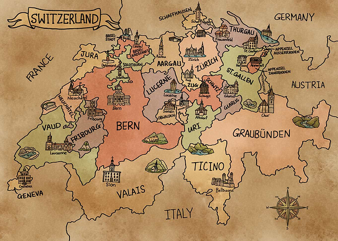 Retro Color Switzerland