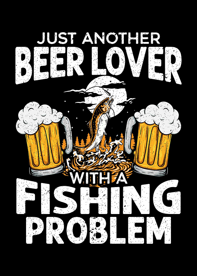 Beer Drinker Fisherman