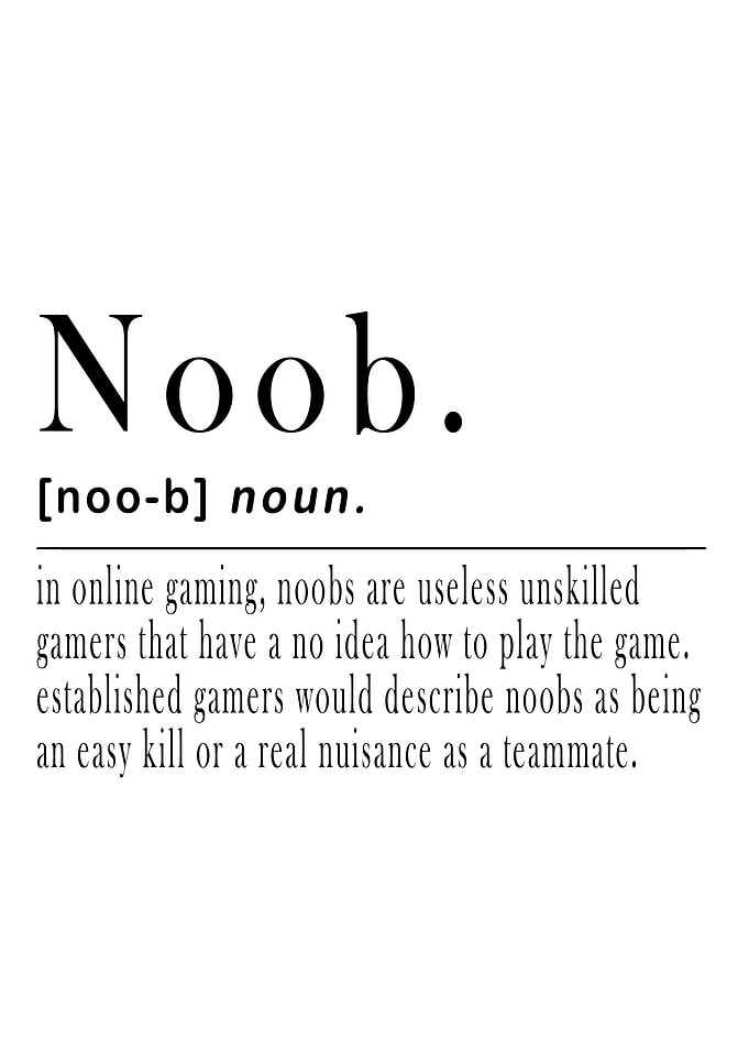 Noob Definition