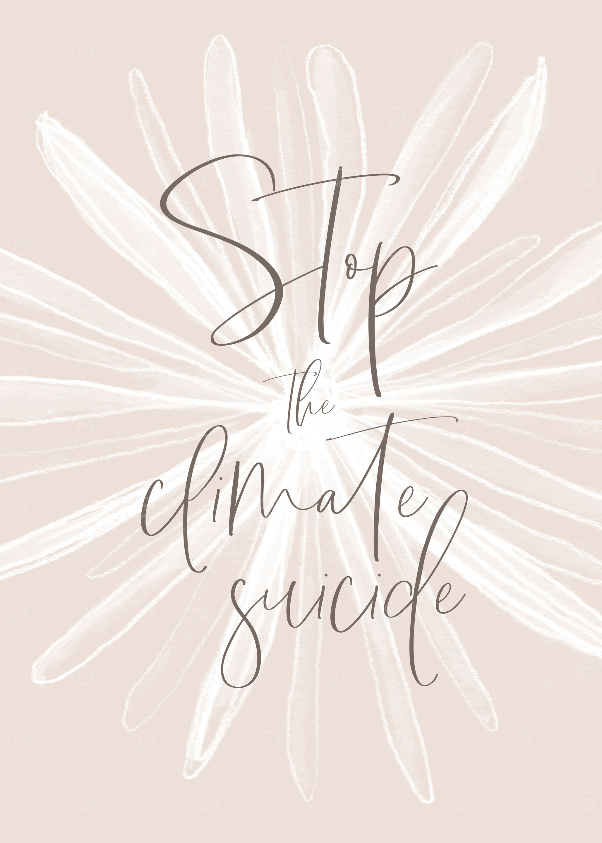 Stop climate suicide brown