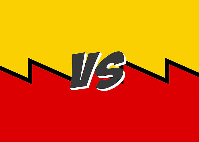 VS horizontal golden yello