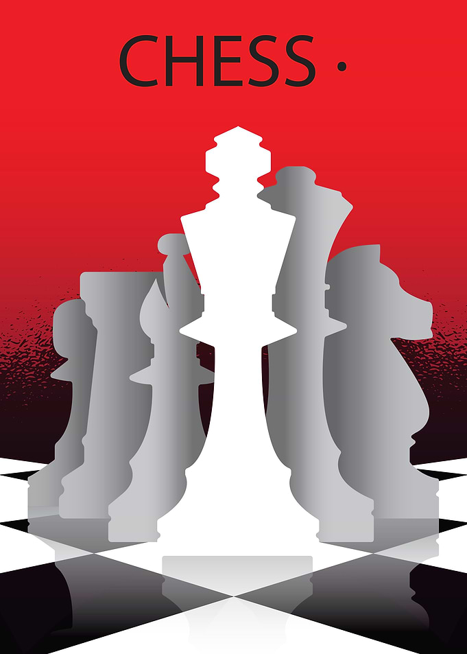Chess game pieces