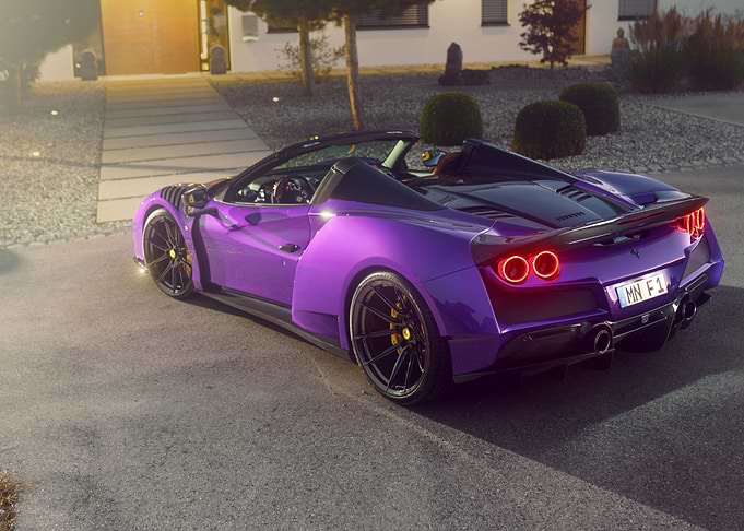 Ferrari F8 Novitec Side