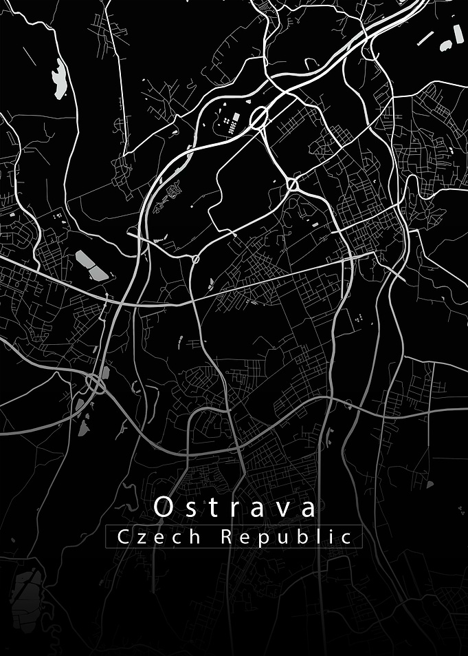 Ostrava City Map