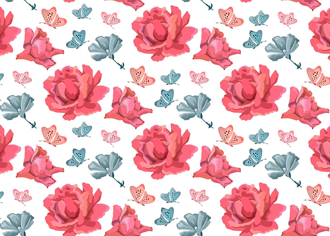 Spring Floral Pattern 44