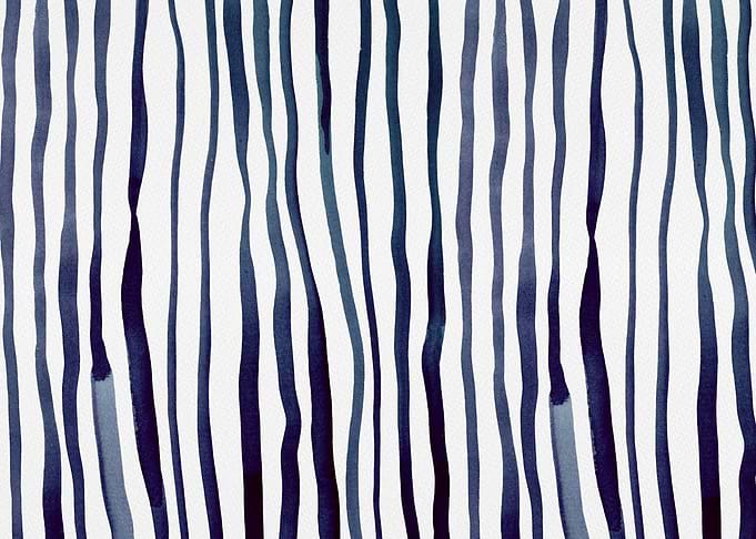 Vertical lines indigo