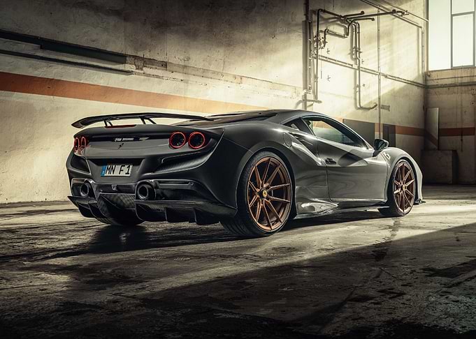 Ferrari F8 Side and Back