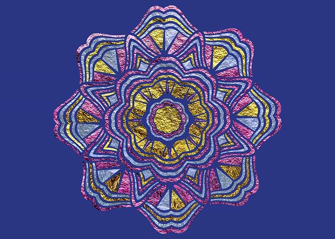 Metallic Mandala Jewel