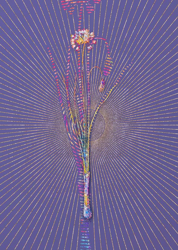 Autumn Onion Mosaic Floral