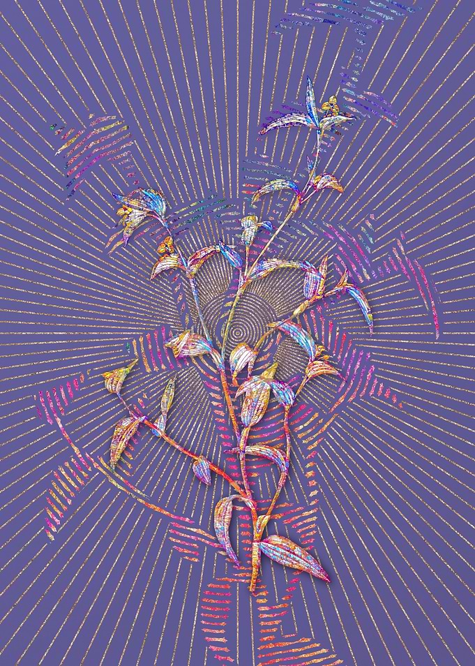 Commelina Africana Mosaic