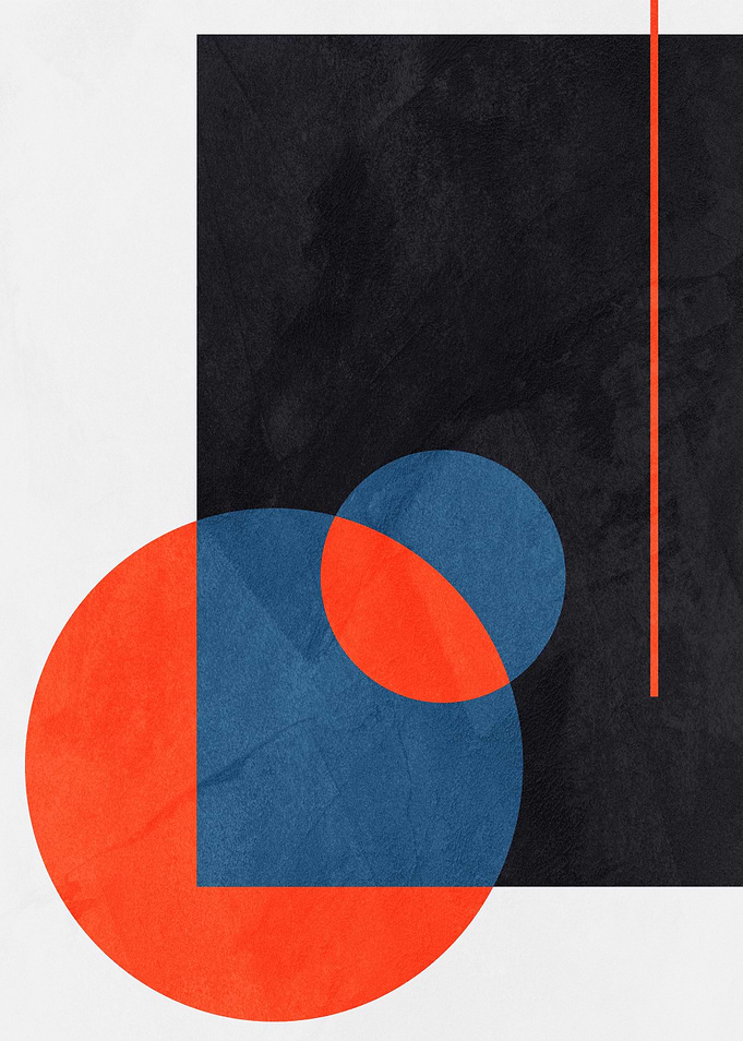 GEOMETRIC ABSTRACT 144B
