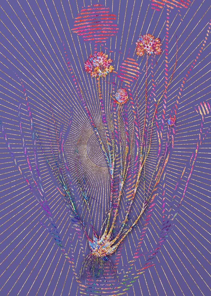 Allium Globosum Mosaic