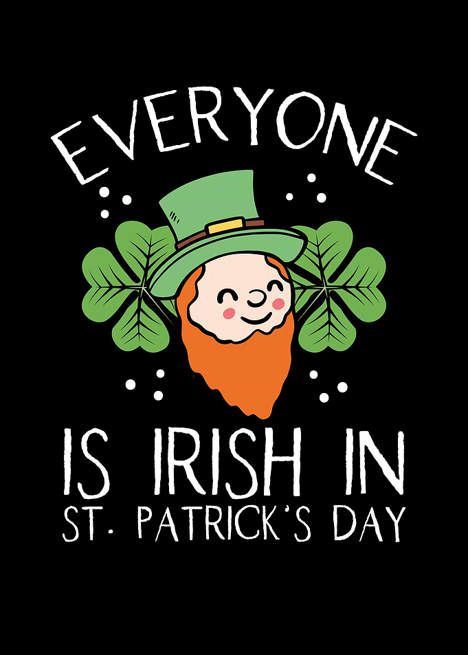 Everyone is irish today