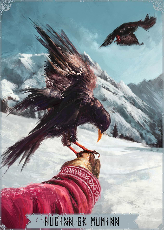 Huginn ok Muninn