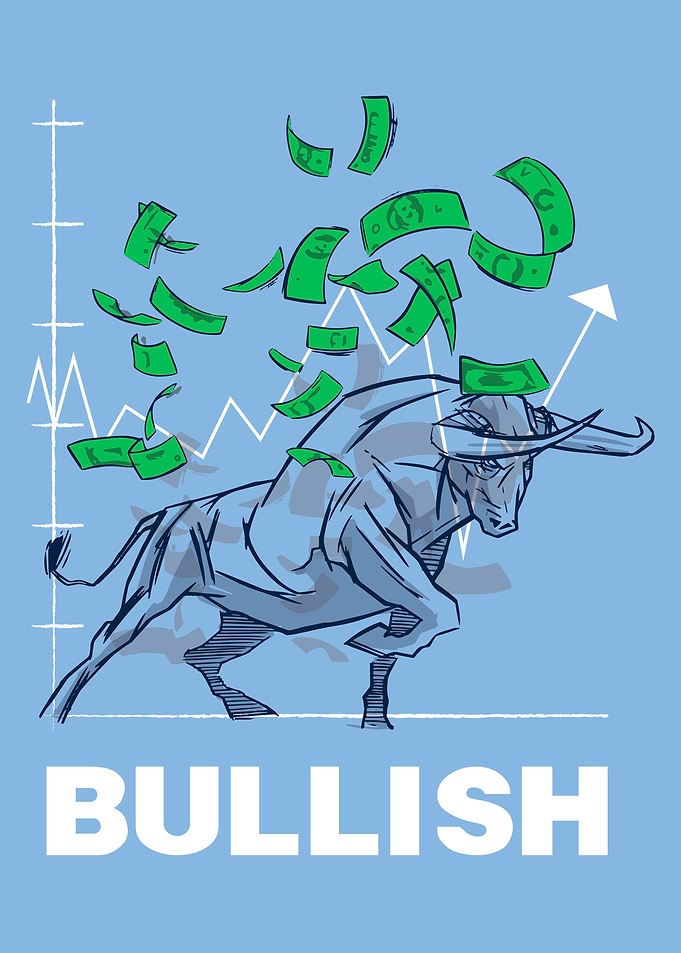 Bull Stock Market Bullish