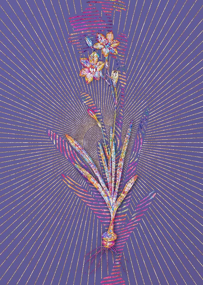 Coppertips Mosaic Floral
